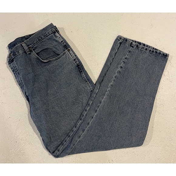 Wrangler Blue Ridge Men's Denim Jeans Size 40x32 Regular Fit Straight Leg - Picture 1 of 10